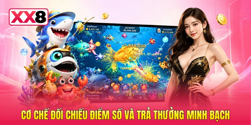 Cơ chế đối chiếu điểm số và trả thưởng minh bạch